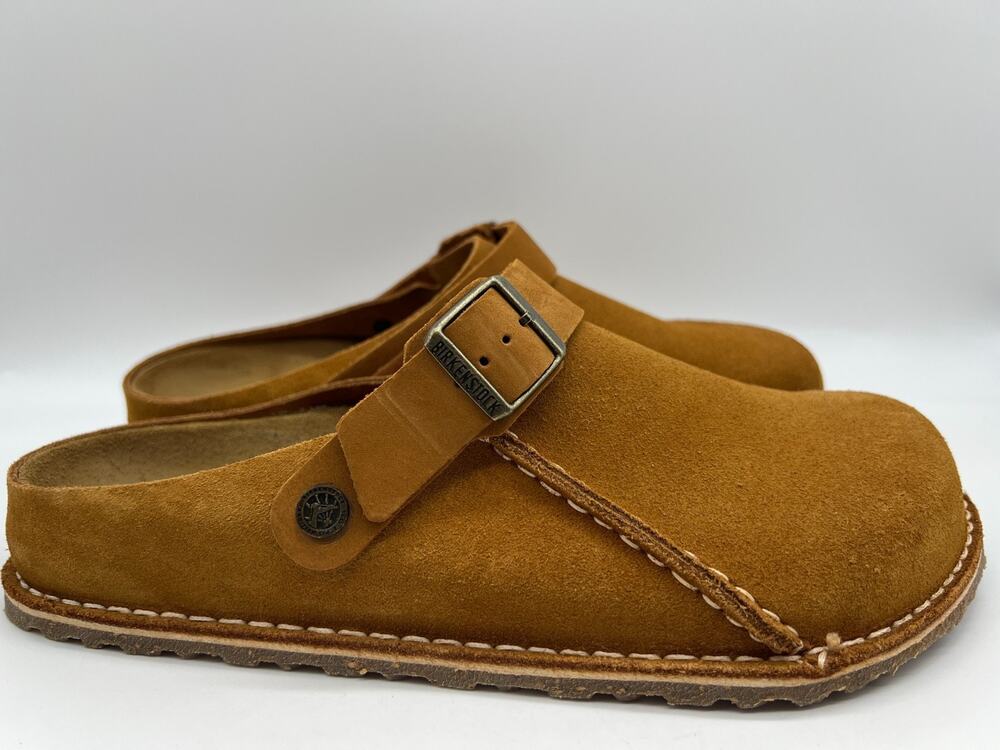 Birkenstock Lutry Premium Suede Leather Clog Mink Men's Size 9 New